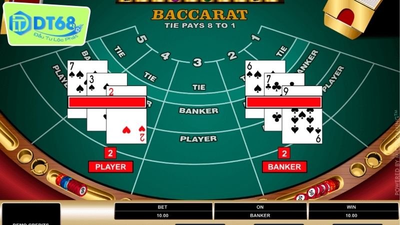 Baccarat Trực Tuyến DT68 - Thế Giới Game Bài Hấp Dẫn 1 Giới thiệu trò chơi baccarat trực tuyến DT68