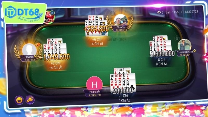 Chơi game bài DT68 - Trải nghiệm đỉnh cao tại nhà cái số 1 3 Các thể loại phổ biến khi chơi game bài DT68