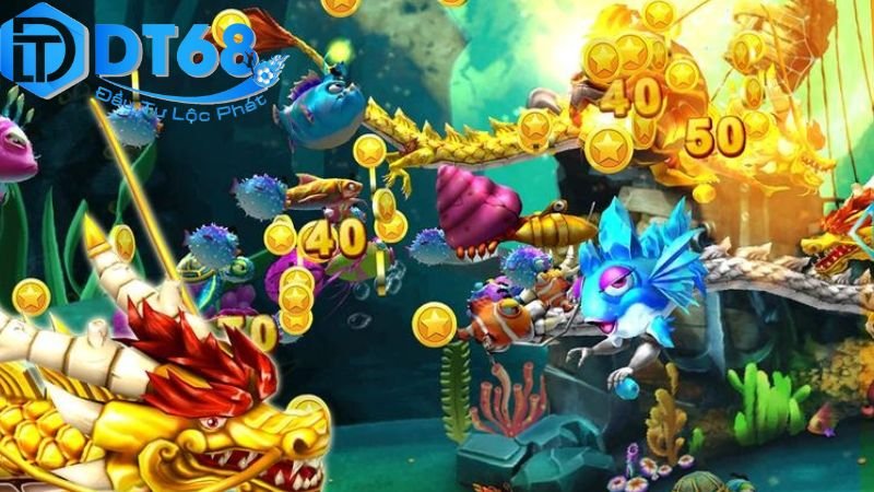 DT68 bắn cá ăn xu – Săn thưởng cực đã, đổi quà nhanh 3 Các loại cá và phần thưởng trong DT68