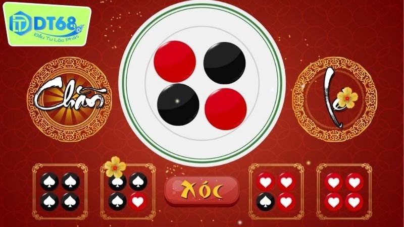 Xóc đĩa đổi thưởng DT68 - Game hấp dẫn và cơ hội thắang lớn 1 Trải nghiệm xóc đĩa đổi thưởng DT68 với tỷ lệ trả thưởng cao